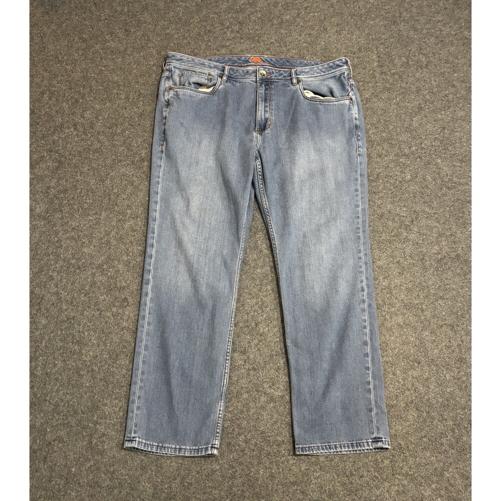 Tommy Bahama Jeans Mens 40x29 Relaxed Straight Blue Denim Antigua Cove